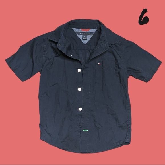 Tommy Hilfiger short sleeve button up shirt - Picture 2 of 6